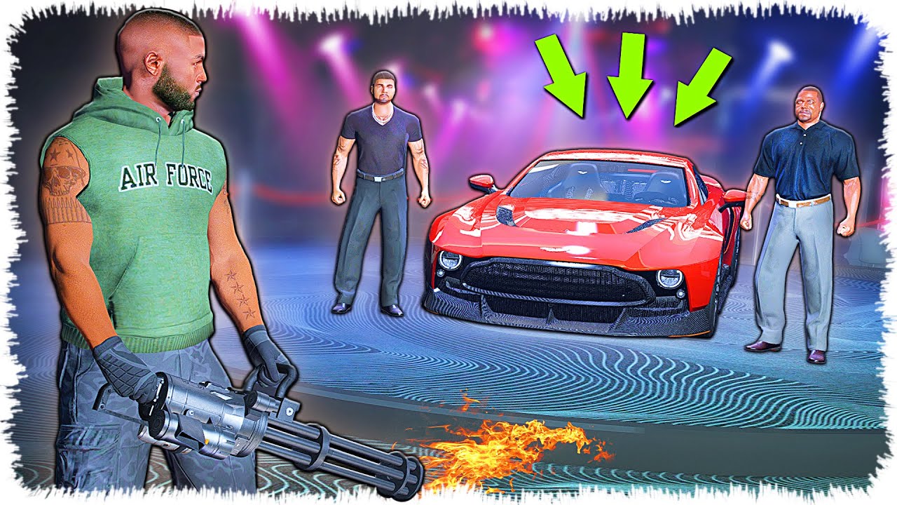 Джонни ең қымбат көлік ұрлады (GTA V)