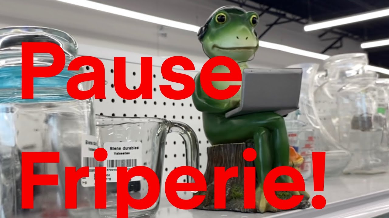 Pause détente à la friperie- thrift with me in Montreal 