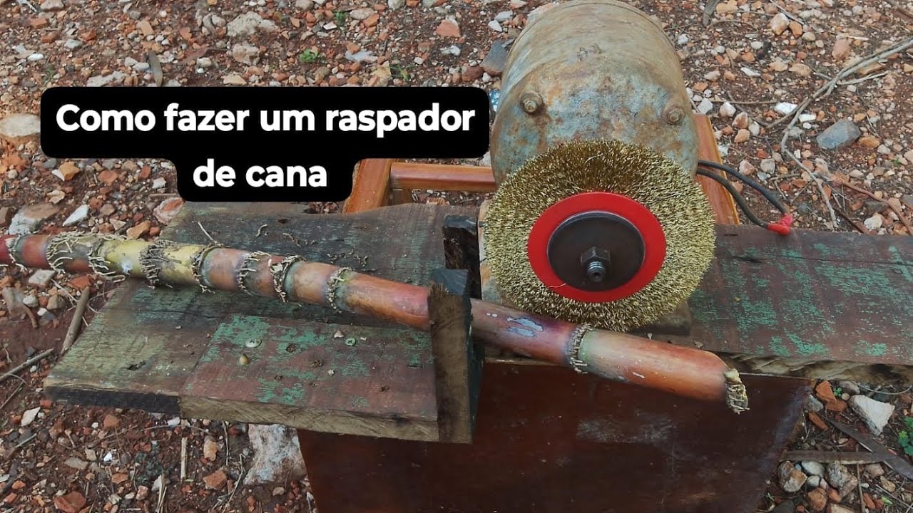 Como Fazer um Raspador de cana #RaspadorDeCanaDIY#FerramentaDeCana#FacaRaspadorDeCana#ArtesanatoComC