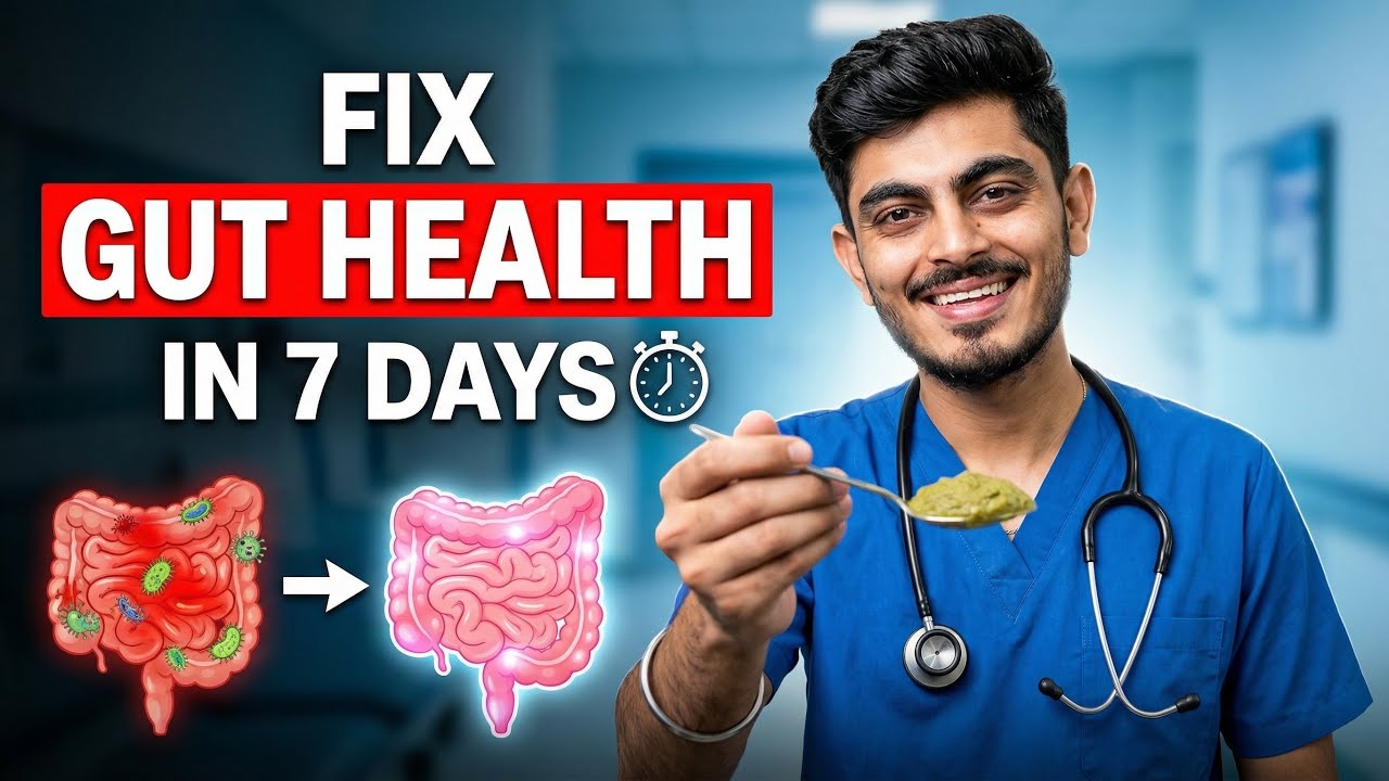 How To Reset Your Gut in 7 Days | Gut Reset Plan | Bloating, Gas & Acidity Ka Permanent Solution