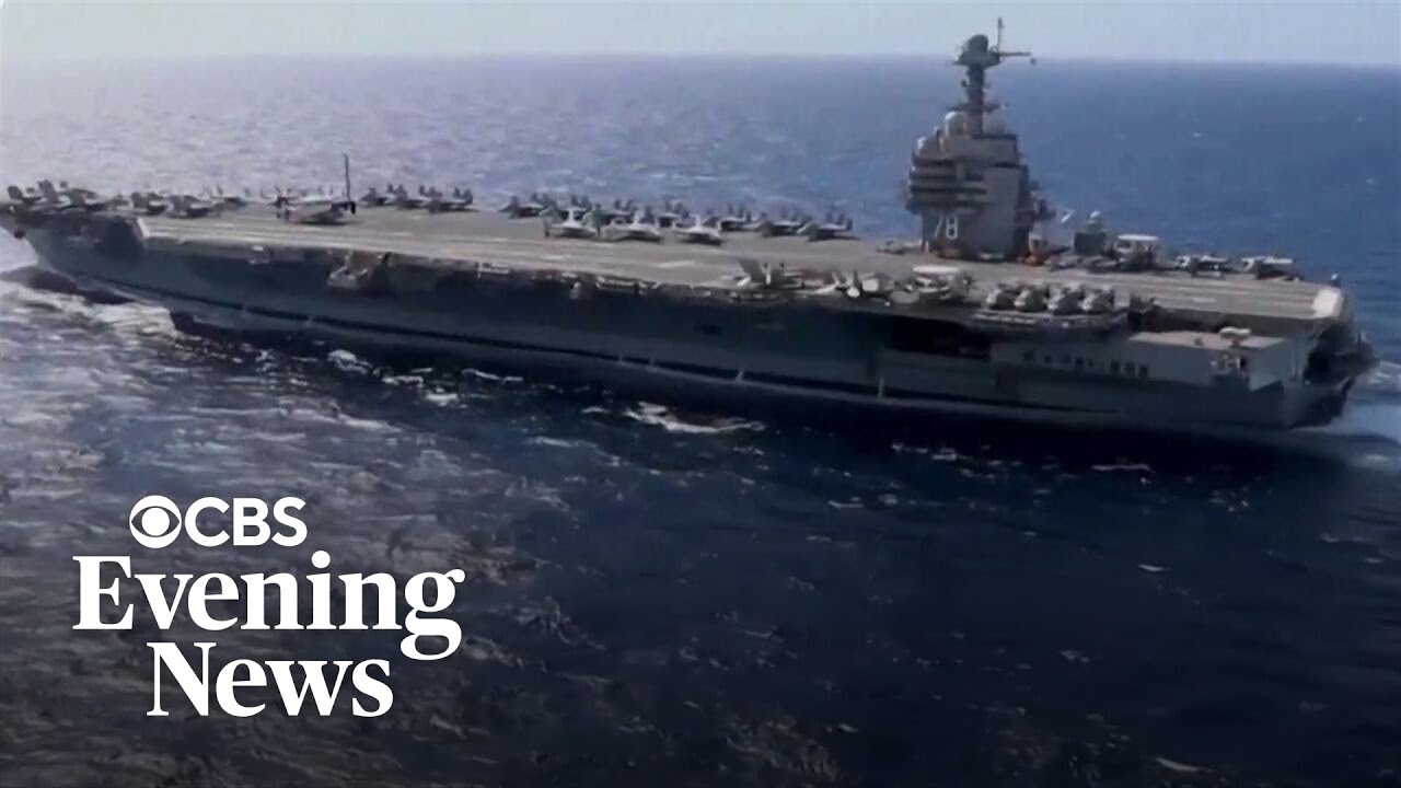 U.S. sending aircraft carrier strike group to Latin America