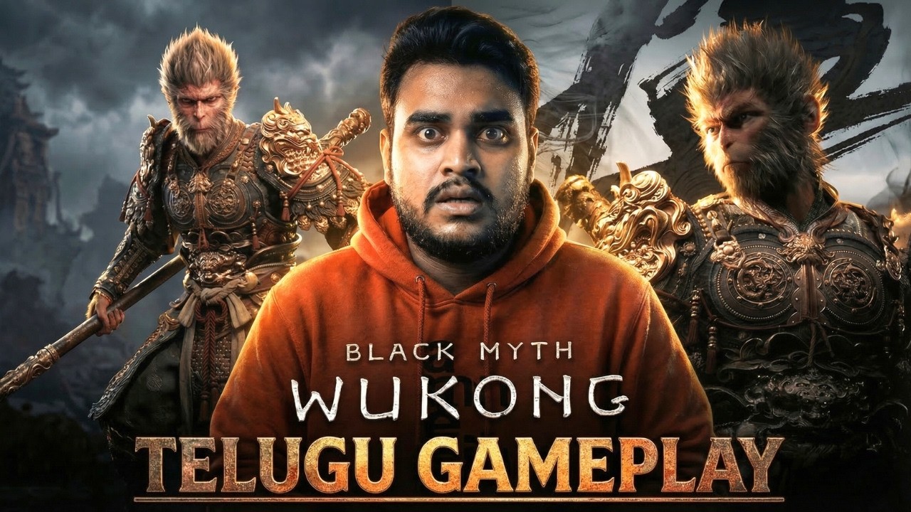 [TELUGU VERTICAL LIVE] Black Myth Wukong | అమ్మ బాబోయ్ కష్టమే! | Stream 3