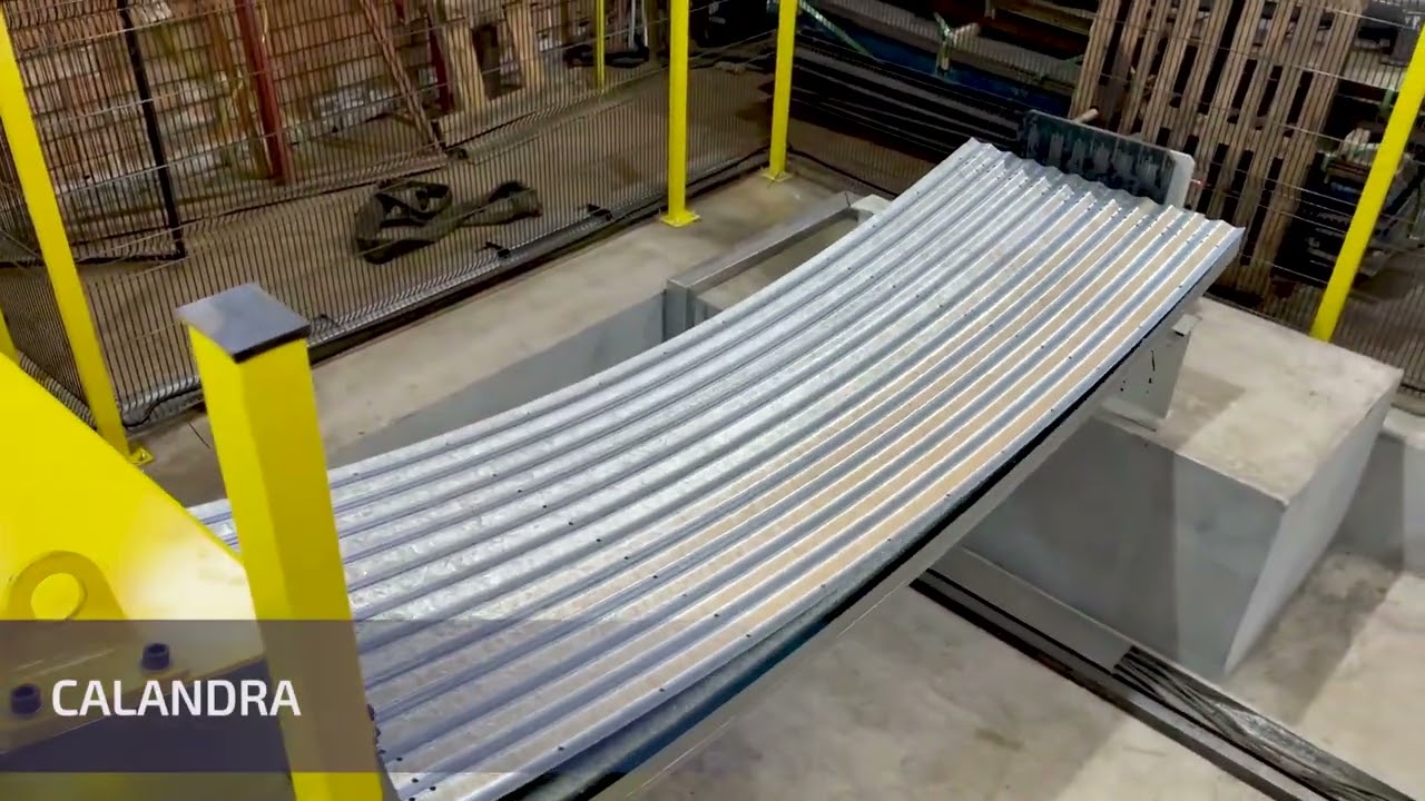 Linha Automática para Produção de Chapas de Corpo Lateral Tipo Silo | Esquadros
