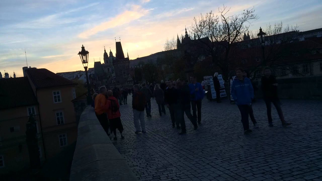 Charles Bridge, Prague, time-lapse capture