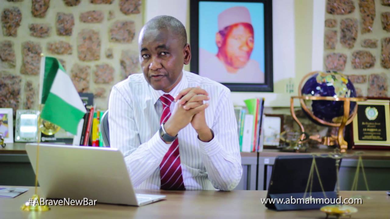 Campaign Video for The President of Nigerian Bar Association SAN AB Mahmoud