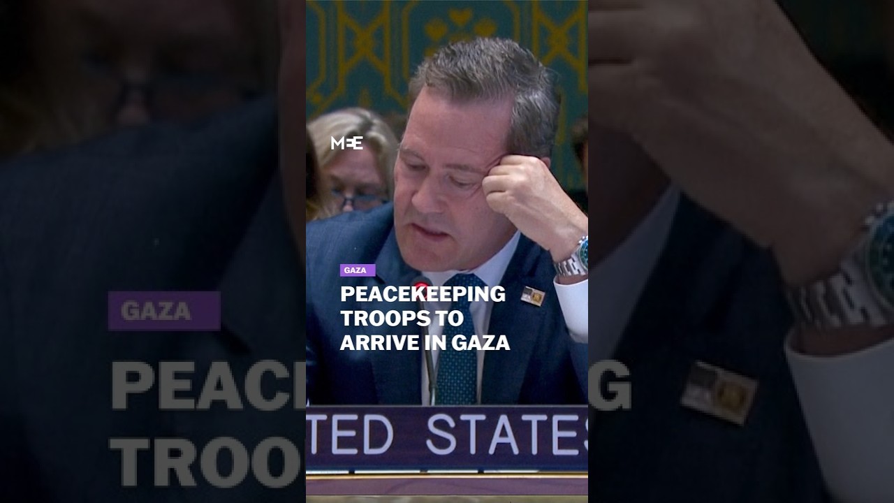 US ambassador says partner troops scheduled to arrive in Gaza to keep the peace