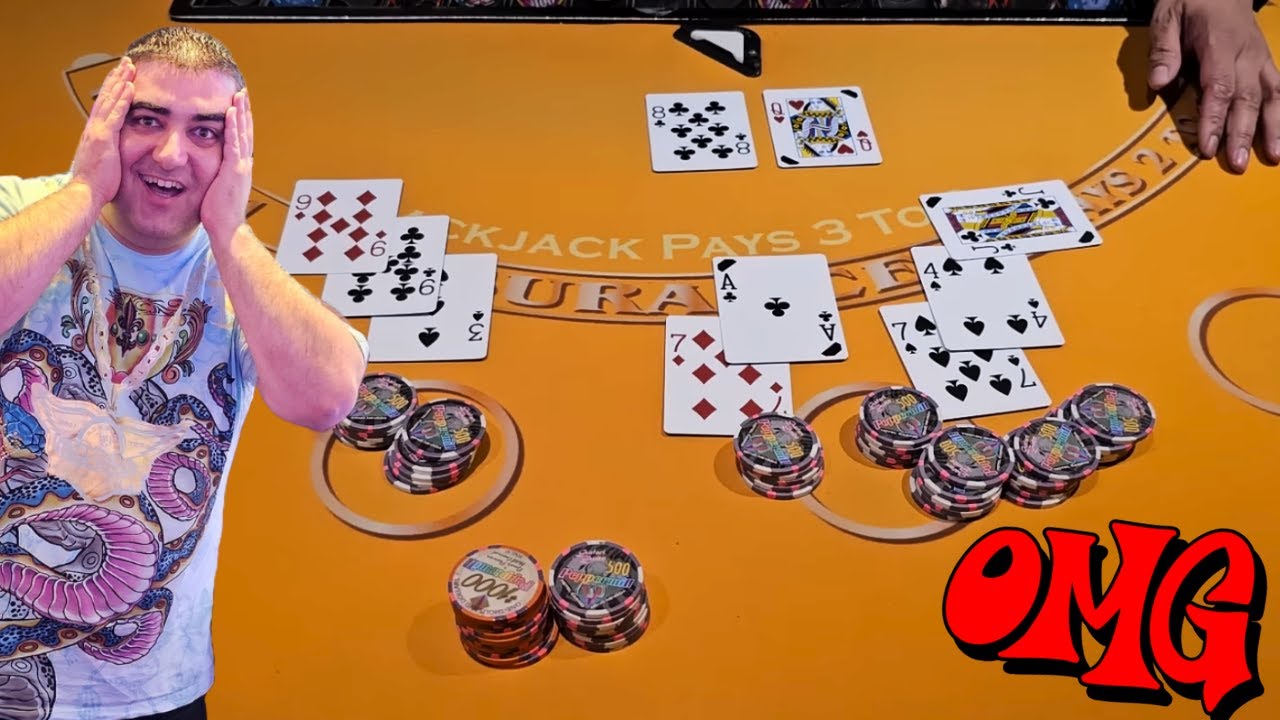 $17,500 Swing On High Limit Black Jack Table At Peppermill Casino
