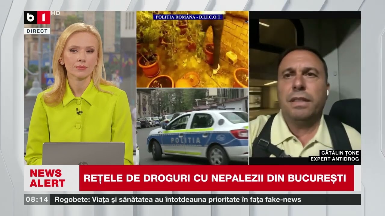 REȚELE DE TRAFICANȚI NEPALEZI ÎN CAPITALĂ_Știri B1TV_7 sept. 2025