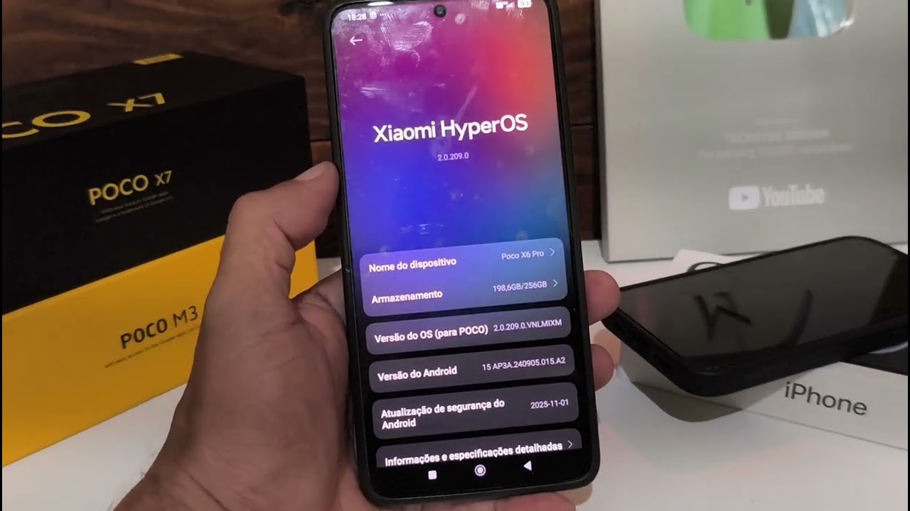 Poco X6 Pro o meu chegou no Canal - HyperOS 3 Vem Aí! Vou Desbloquear e Mostrar TUDO