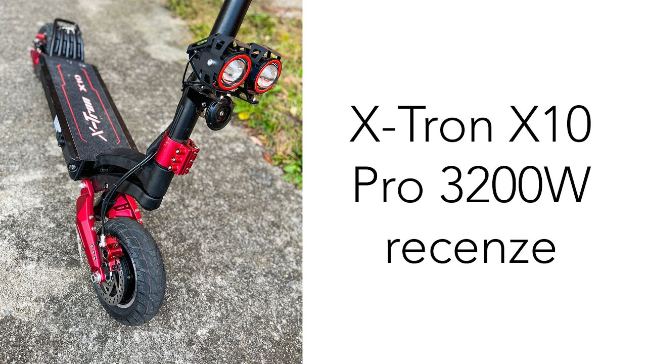 X-Tron X10 Pro 3200W - závěrečná recenze jedné z nejlepších čínských koloběžek 🛴👌