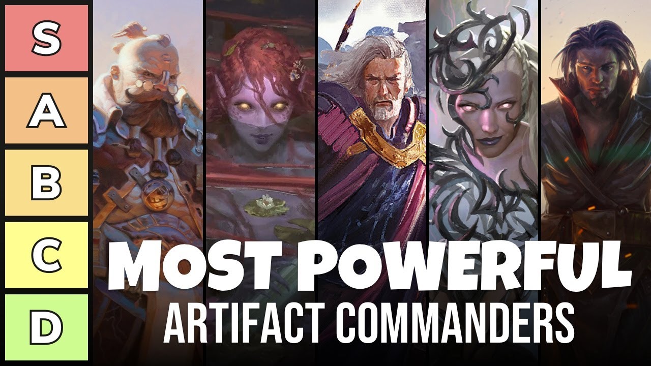 The Most Powerful Artifact Deck Commanders | Power Tier List | EDH | Commander | MTG