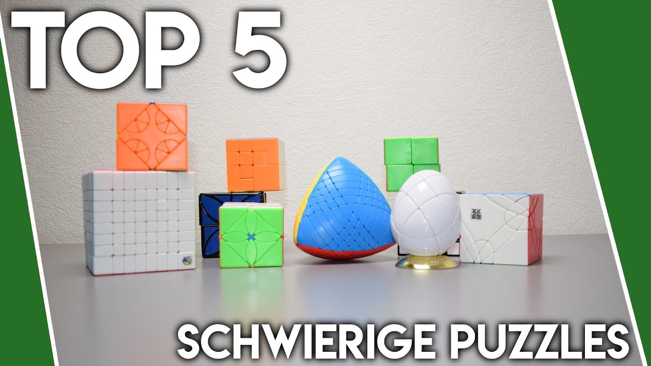 Top 5 Schwierigste Cubes | Welcher Cube ist am schwierigsten?