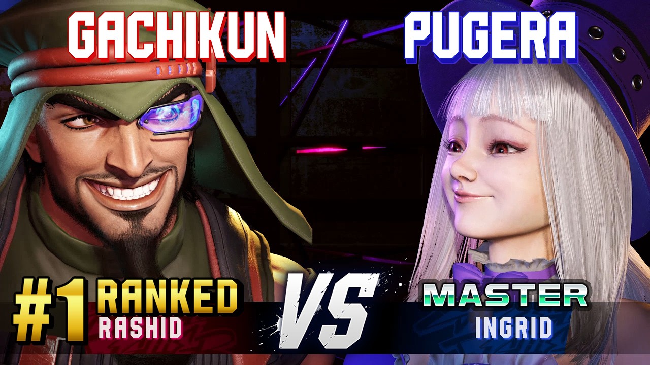 SF6 ▰ GACHIKUN (#1 Ranked Rashid) vs PUGERA (Ingrid) ▰ High Level Gameplay