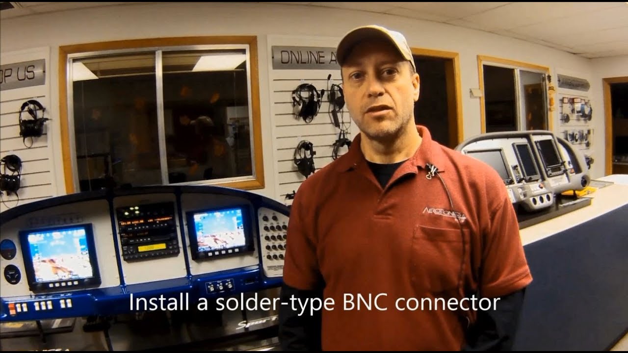 Aerotronics "Assemble a Solder Style BNC Fitting"