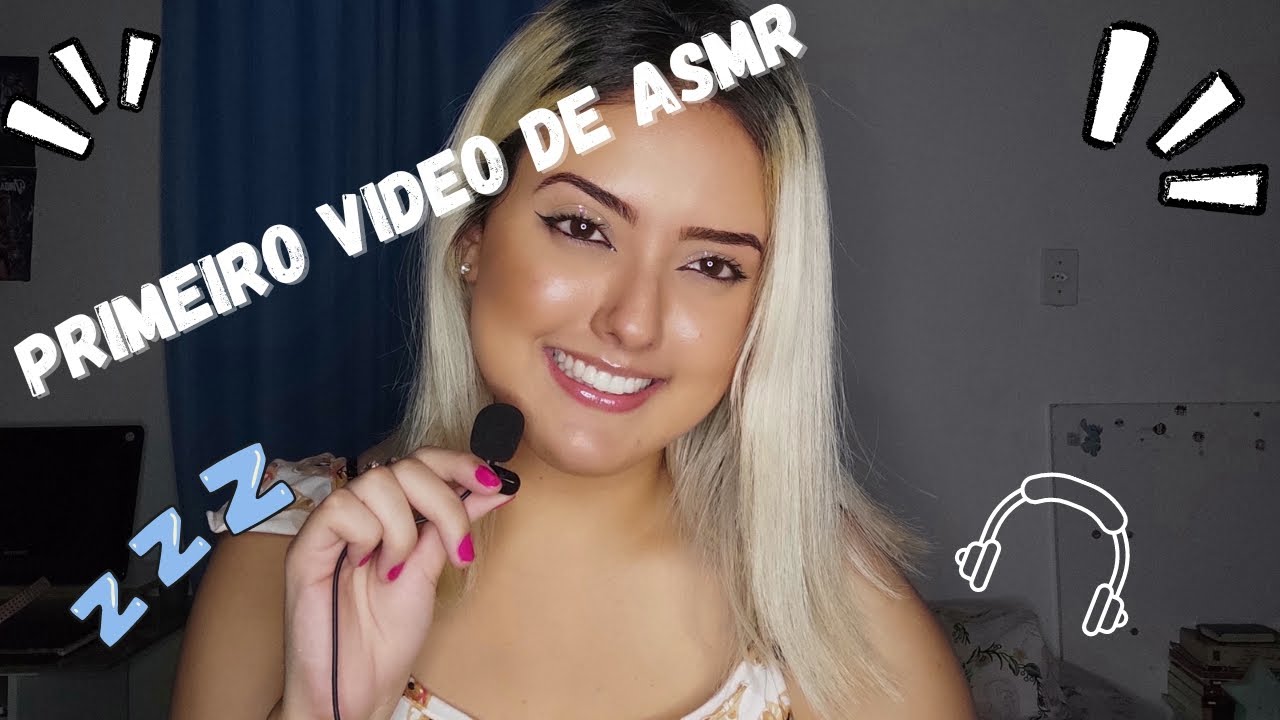 MEU PRIMEIRO VIDEO DE ASMR‼️ #1 (barulhinhos relaxantes, objetos aleatórios) #asmr #sono