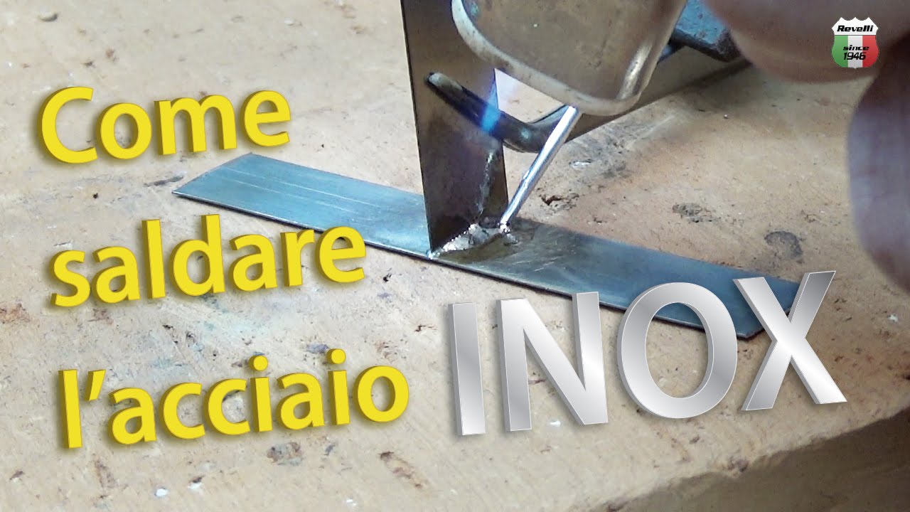 Saldare l'acciaio inox (senza saldatrice) | Castolin 157