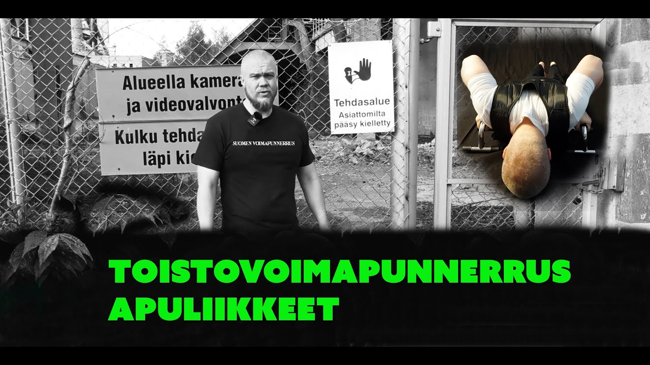 Toistovoimapunnerrus ja apuliikkeet