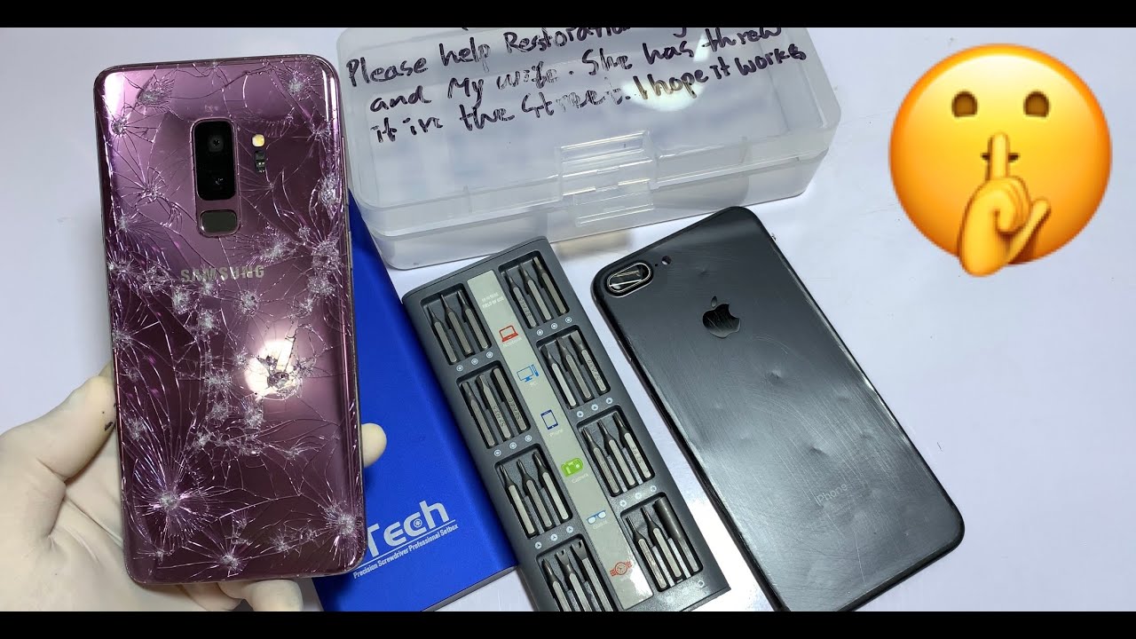 Restore Destroyed an abandoned phone | Restoration Samsung Galaxy S9 Plus