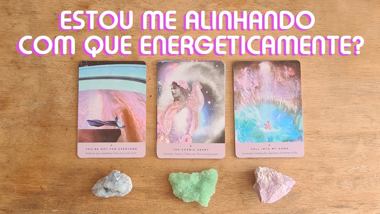 💫 ESTOU ME ALINHANDO COM O QUE ENERGETICAMENTE? O QUE VEM PARA MEUS CAMINHOS? 💫