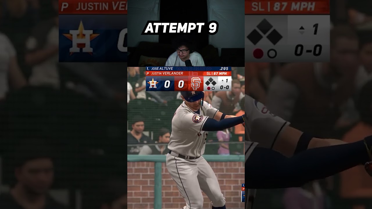 JUSTIN VERLANDER IMMACULATE INNING W/ THE GIANTS... MLB THE SHOW 24