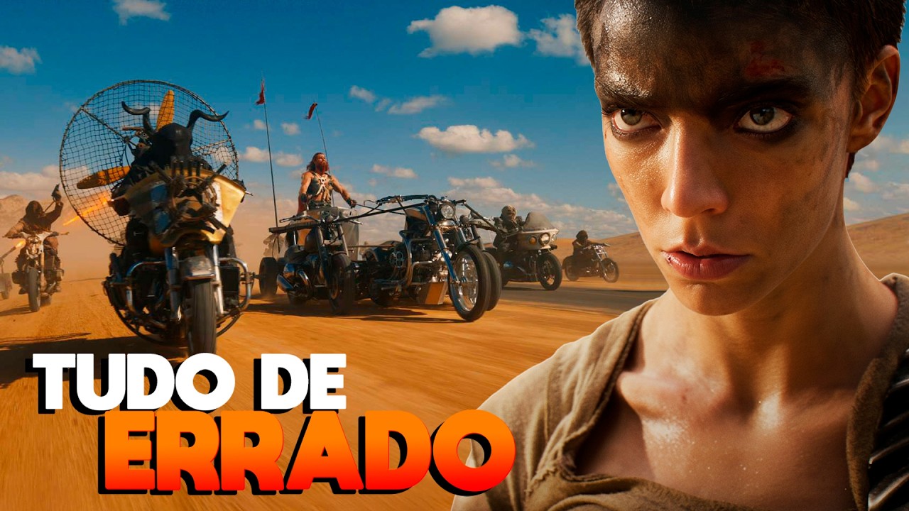 TUDO de ERRADO com FURIOSA: UMA SAGA MAD MAX