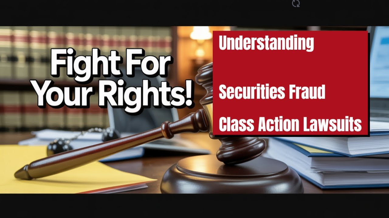 Understanding Securities Fraud Class Action Lawsuits