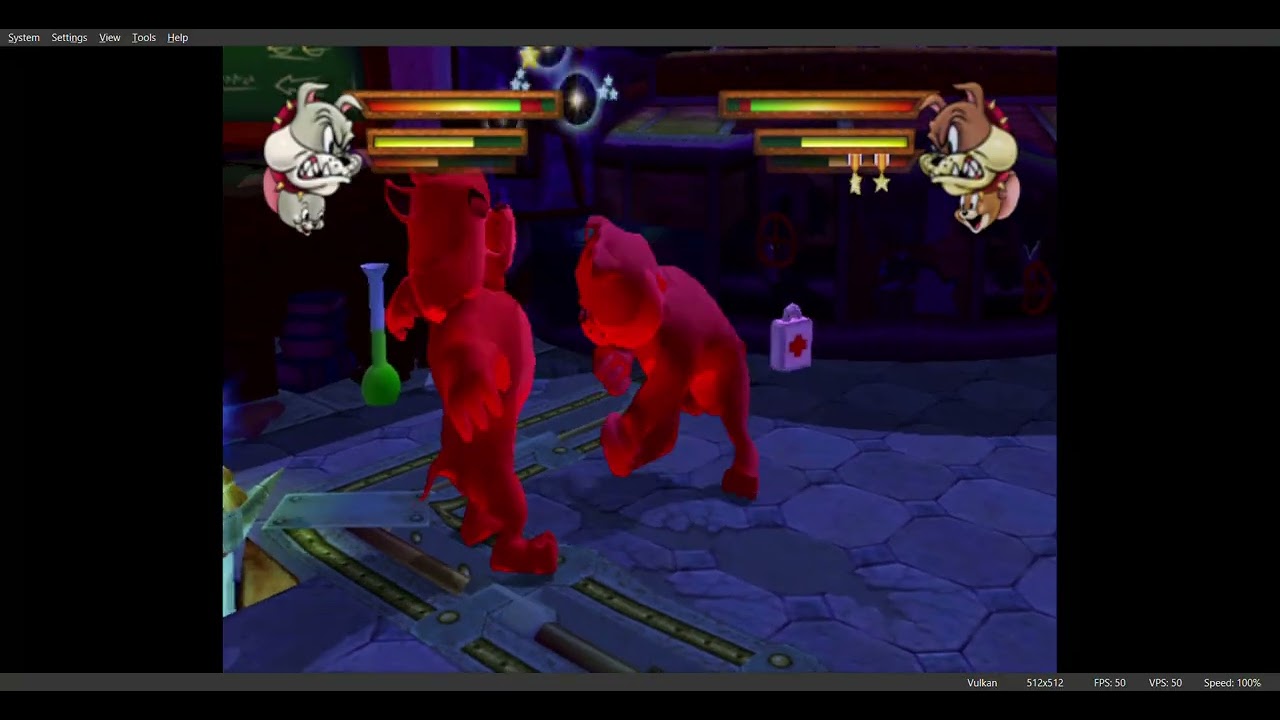 Tom & Jerry's War of the Whisker Nibble and Spike vs Jerry and Spike