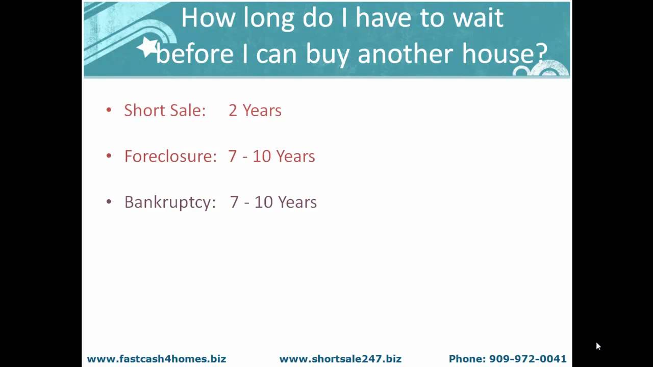 How Short Sale, Foreclosure and, Bankruptcy Can Affect Credit of Homeowner?