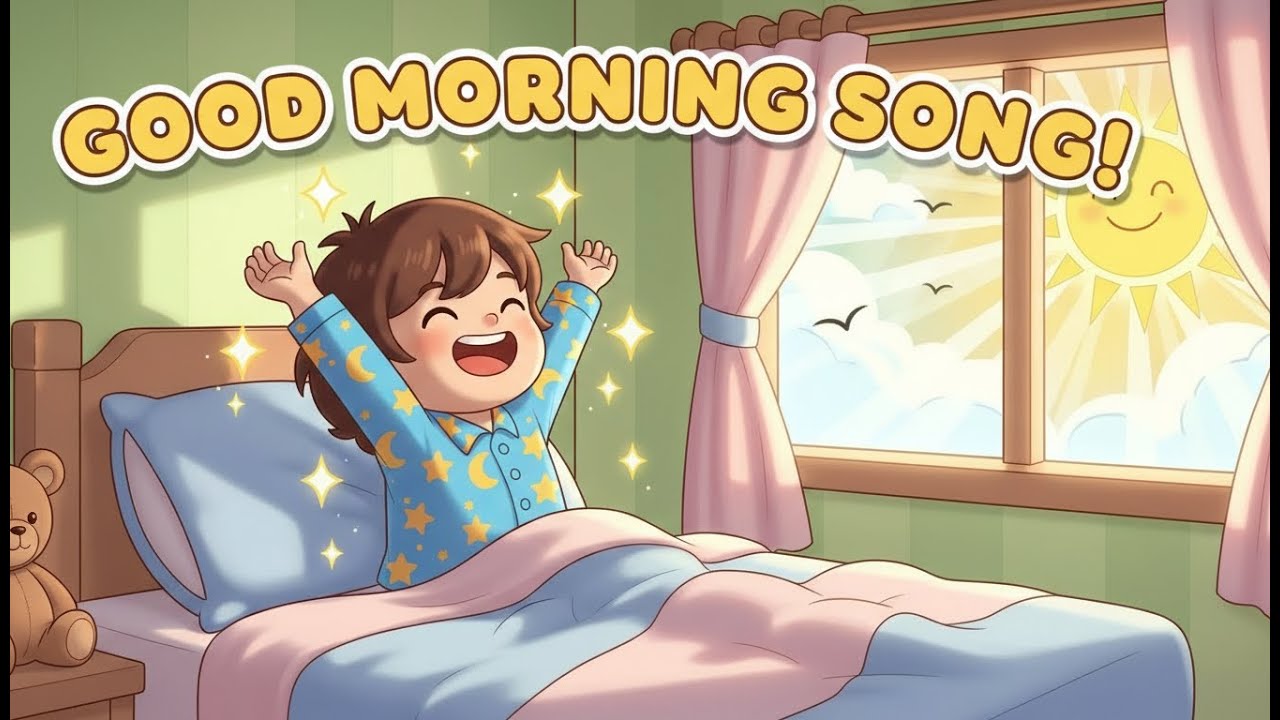 🌞 Wake Up Early Song for Kids | Morning Routine Song | Fun Learning for Toddlers