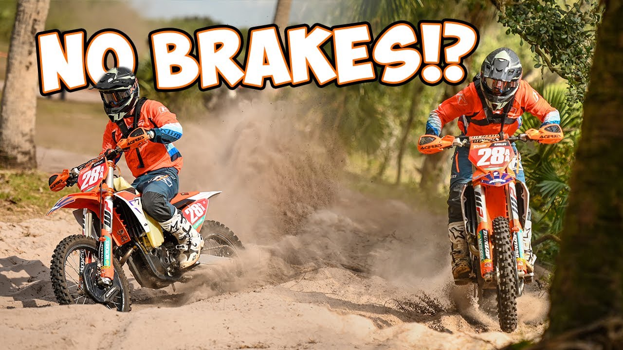 I WON with NO REAR BRAKE, again! (Florida Trail Riders)