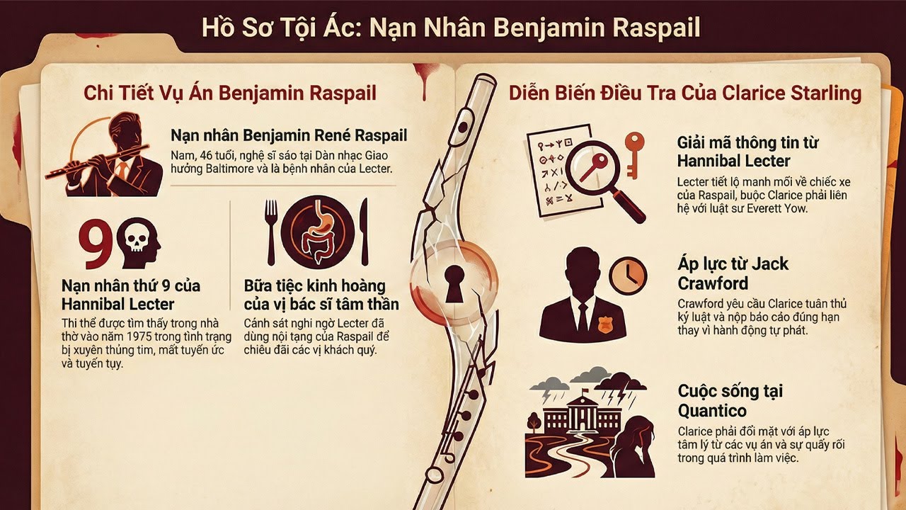 Hồ Sơ Chương 6: Khi Ác Quỷ Chiêu Đãi – Sự Thật Về Thực Đơn Của Lecter