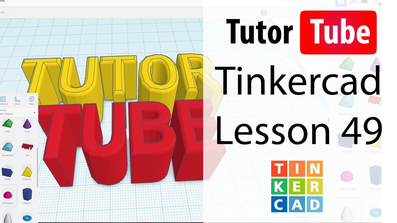 Tinkercad Tutorial - Lesson 49 - Profile Settings for Teacher