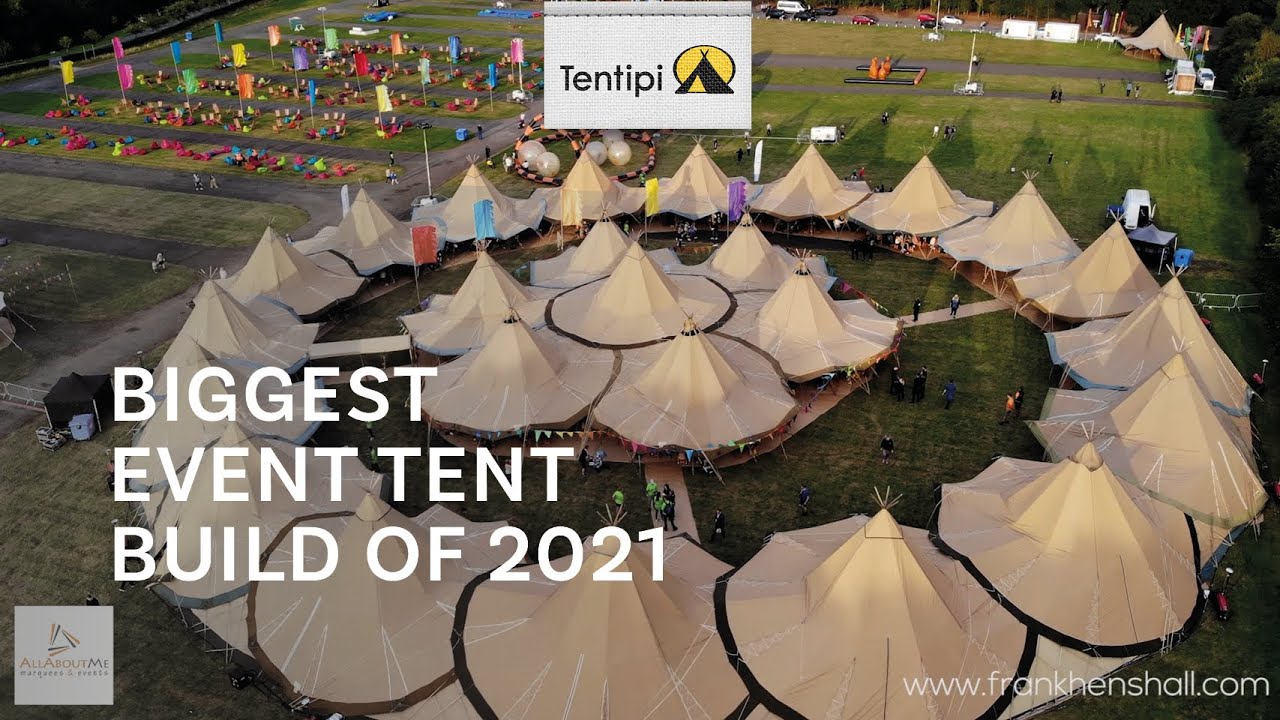 The Biggest Tentipi Event Tent Build of 2021