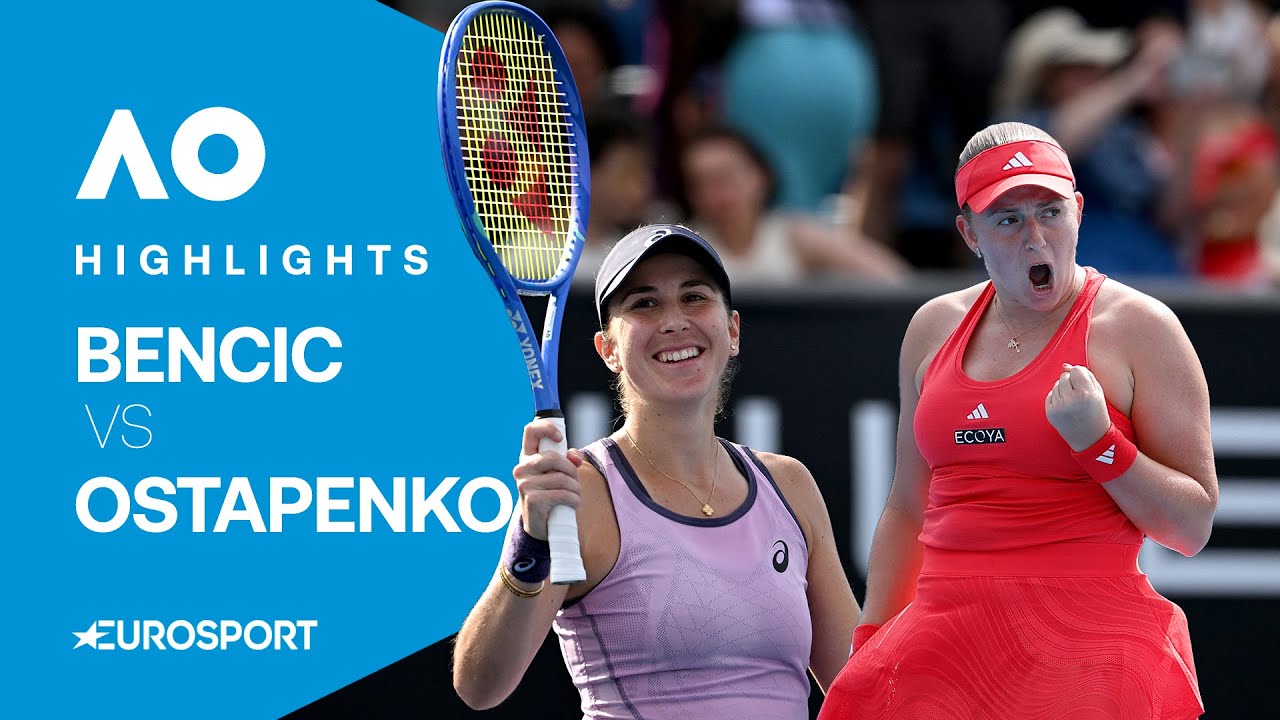 Belinda Bencic vs Jelena Ostapenko | Round One | Australian Open 2025 Highlights 🇦🇺