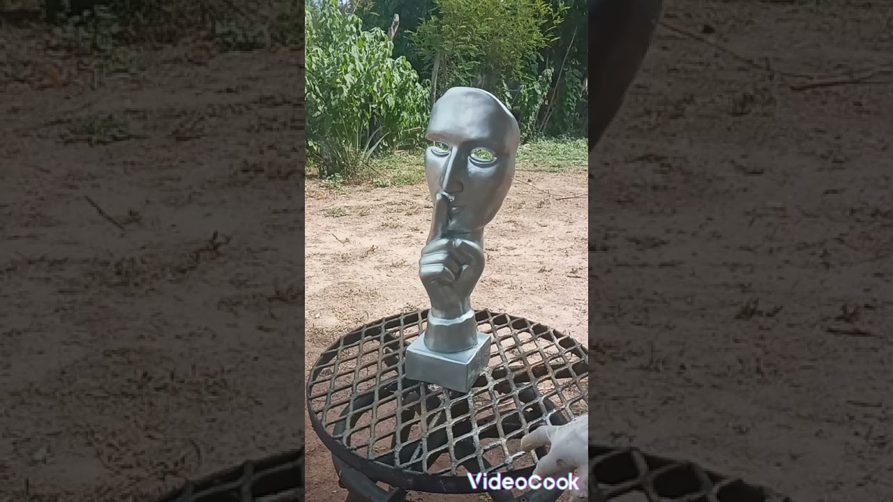 metalizado en figuras  de yeso  , explicado #1 #cromo # hidro cromo