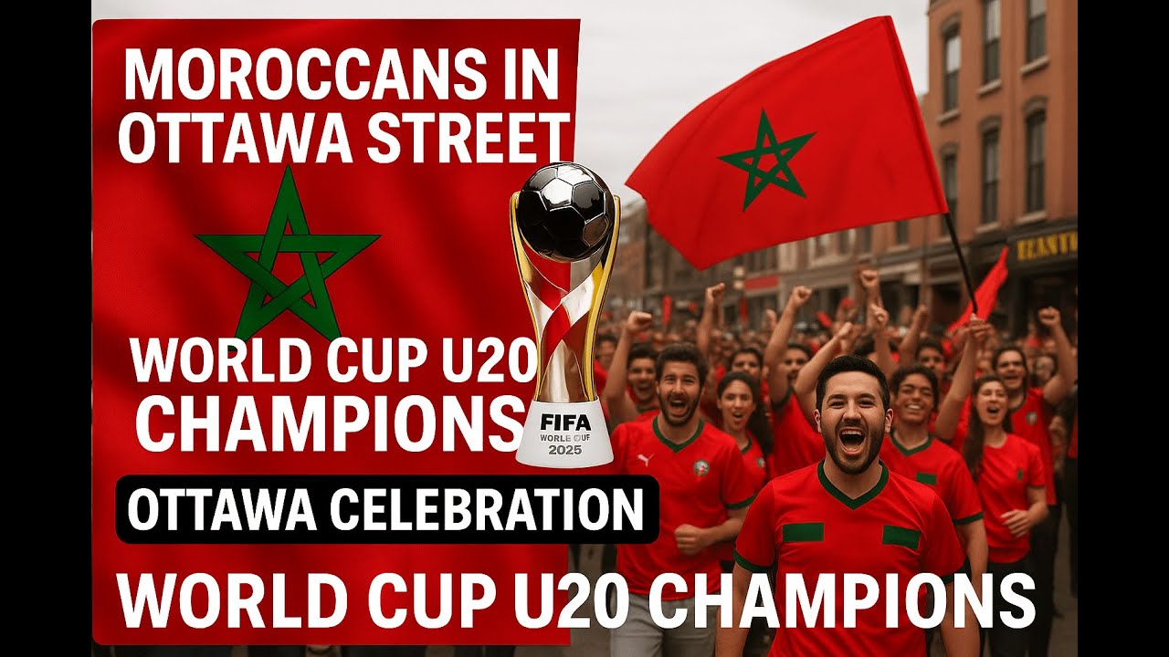 Morocco U20 World Cup Champions - Ottawa Streets
