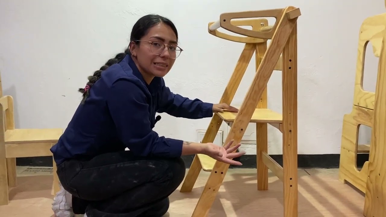 TUTORIAL TORRE DE APRENDIZAJE PLEGABLE - MONTESSORI