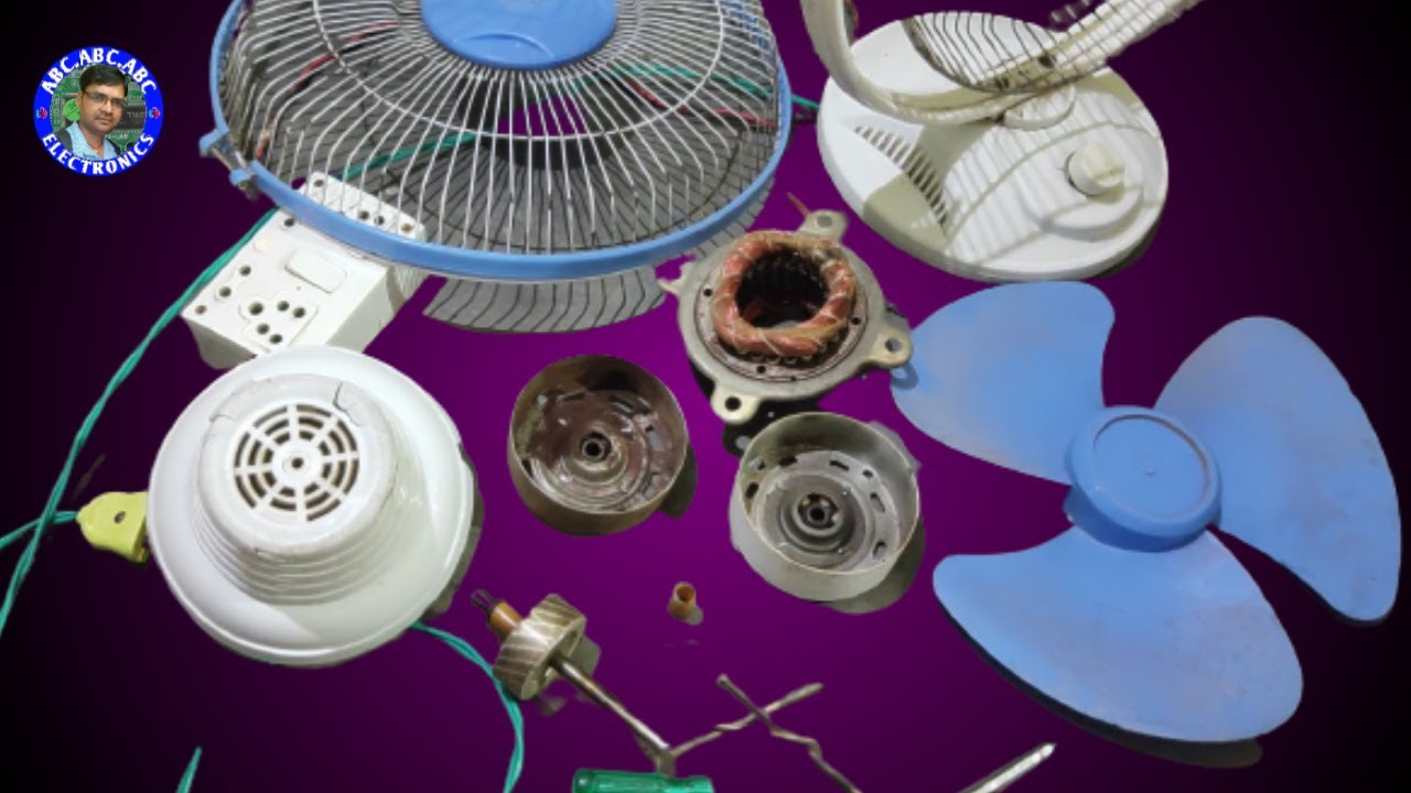 Table fan jam problem servicing | table fan repairing | टेबल फैन जाम चल रहा है | Abc electronics