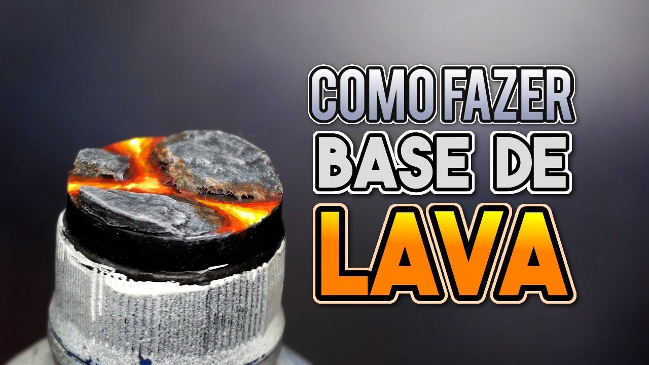 Como fazer bases de lava com ACRILEX e CORFIX