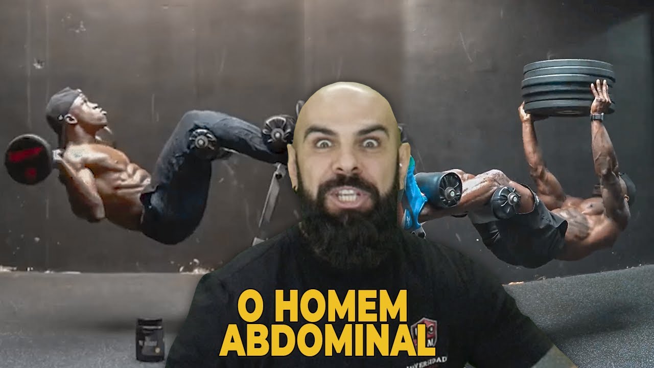 REAGINDO AO HOMEM COM O ABDOMINAL MAIS FORTE DO MUNDO | DARIEN ABS GUY