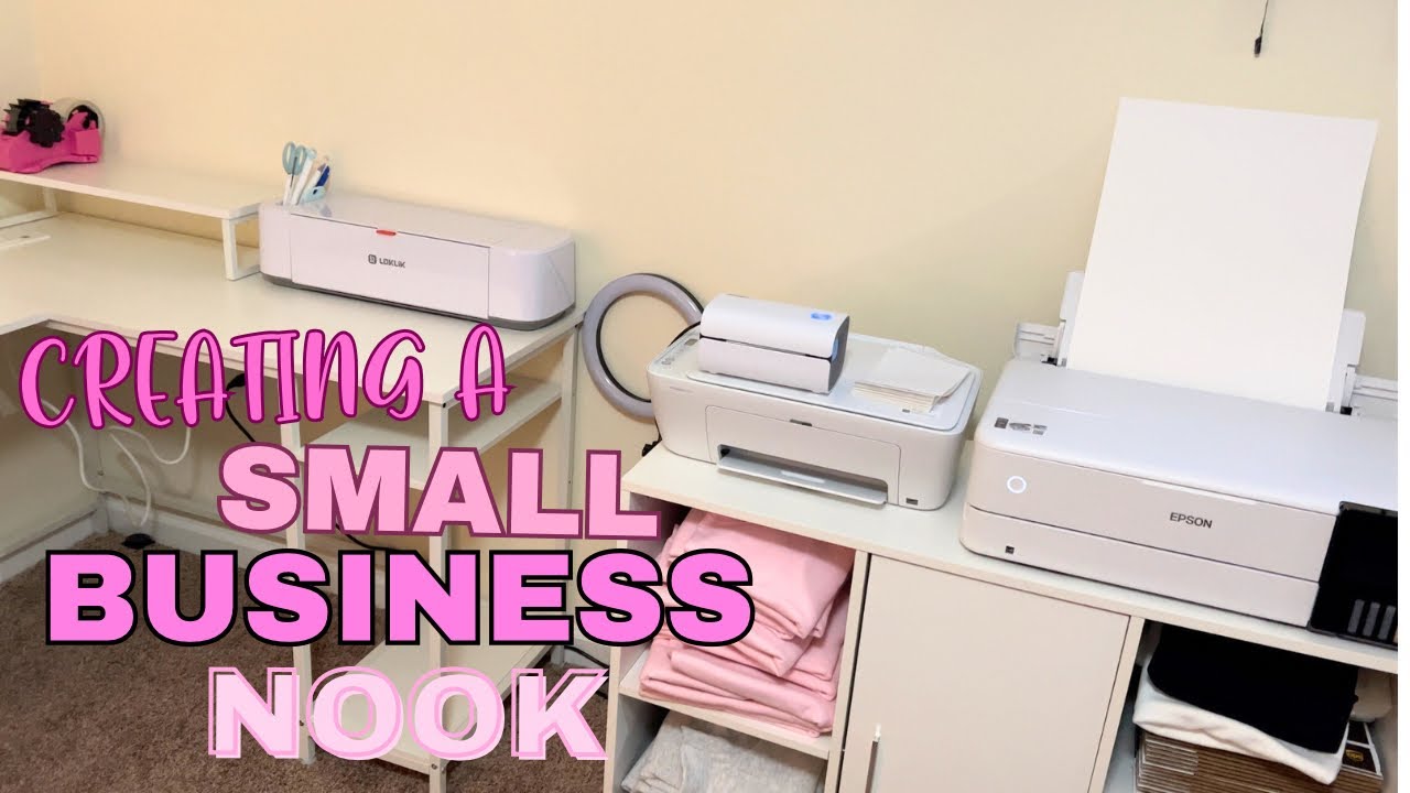 Entrepreneur Life: Small Business office/Nook