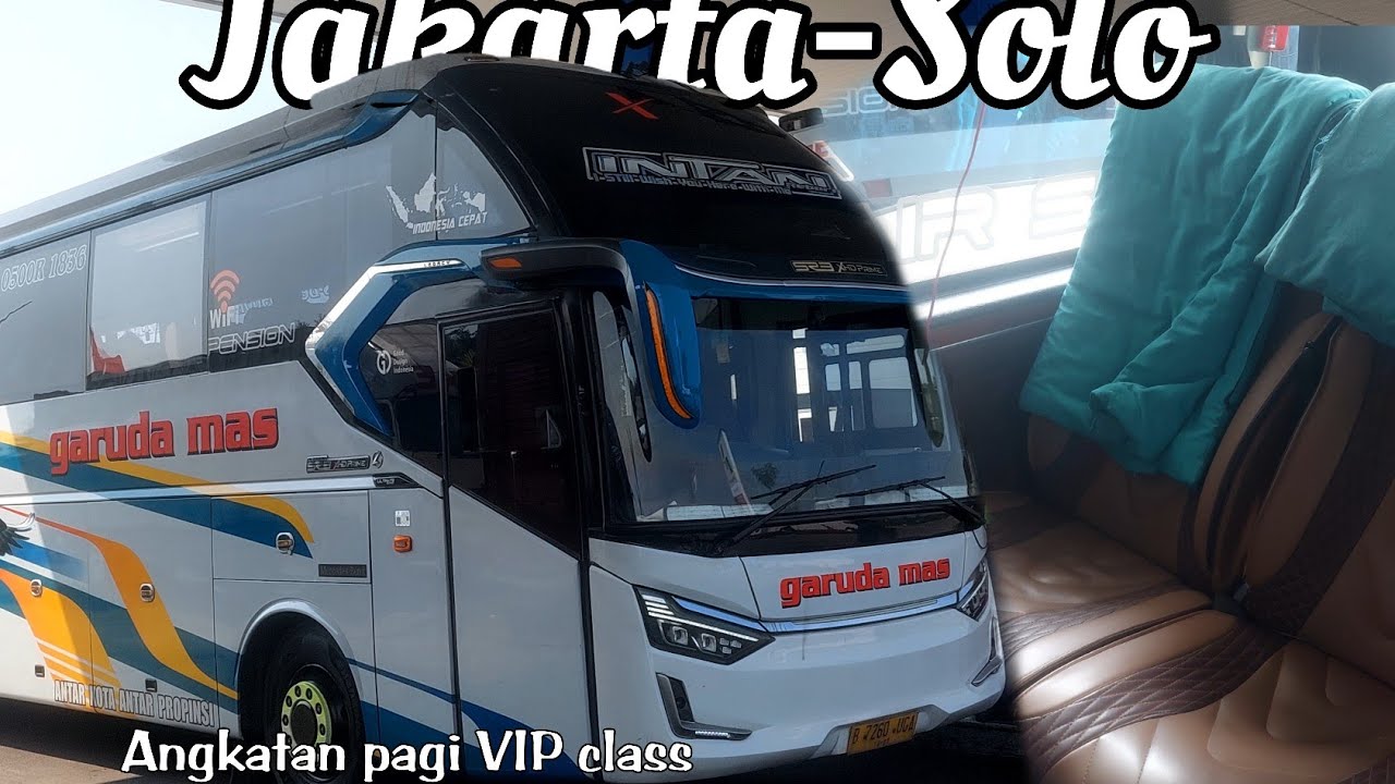 Trip angkatan pagi ke Solo pakai Chasis Premium Garuda mas