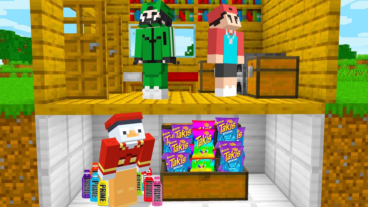 Ich KLAUE YOUTUBERN TAKIS in Minecraft RP!
