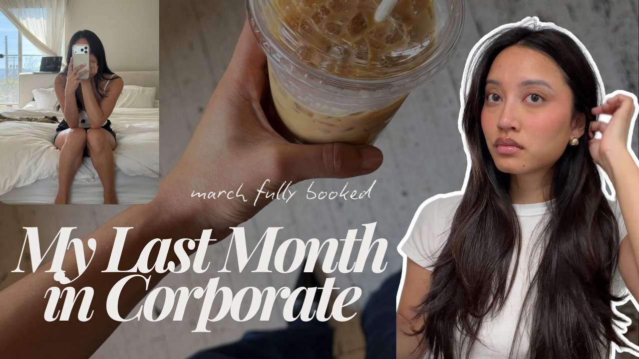 freelance diaries | fully booked for march & countdown to my last day in corporate