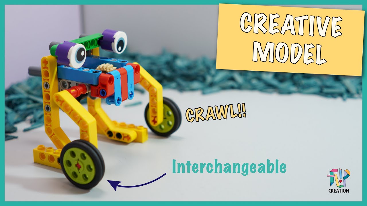 Creative Model with LEGO Education BricQ Motion Prime 45400