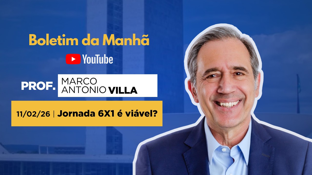 11/02/26 - Jornada 6x1 é viável: