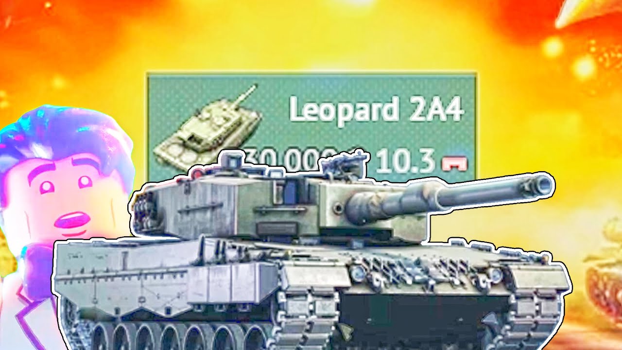 First time [Leopard 2A4] [STOCK] [Part: 1] - War Thunder #465