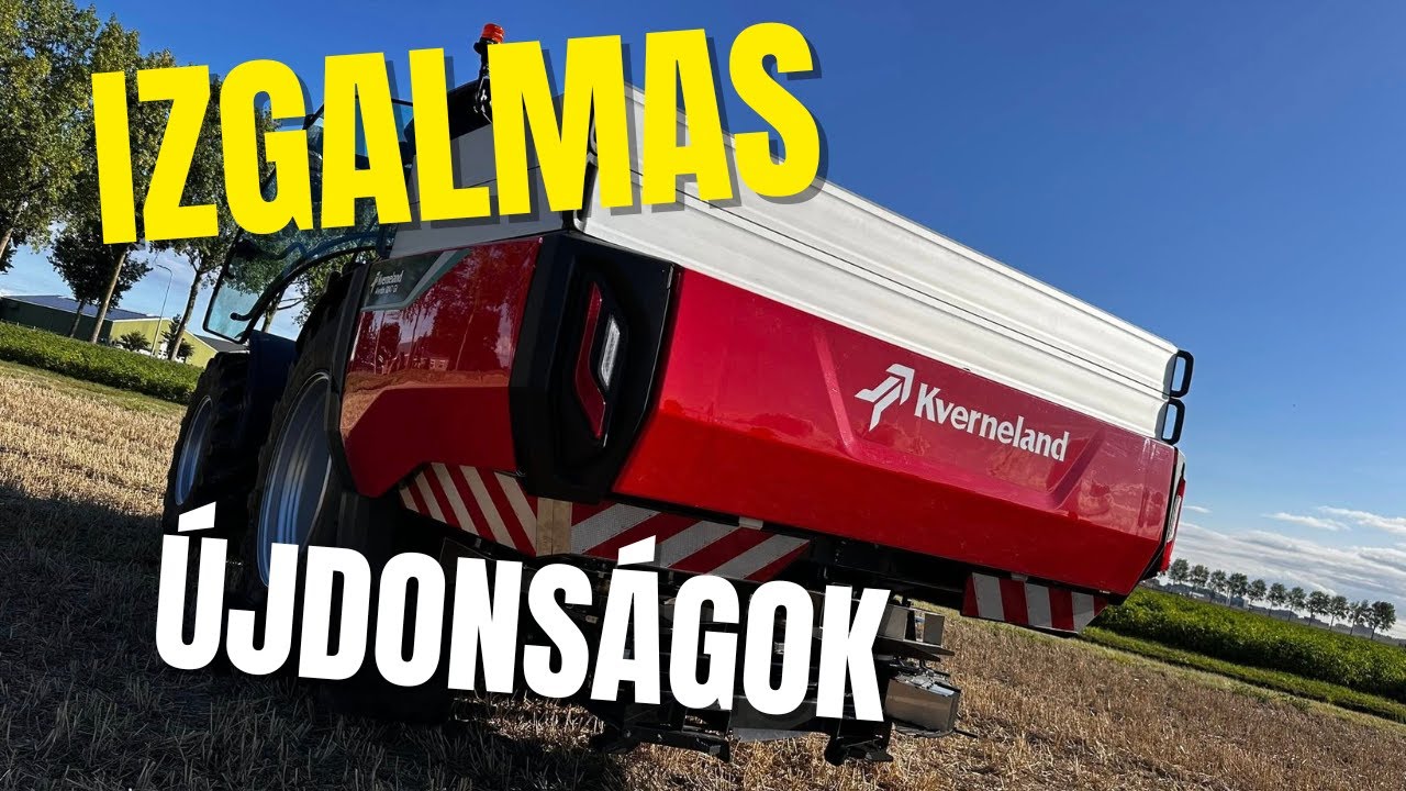 Kverneland újdonságok, 7 méter mélyről!