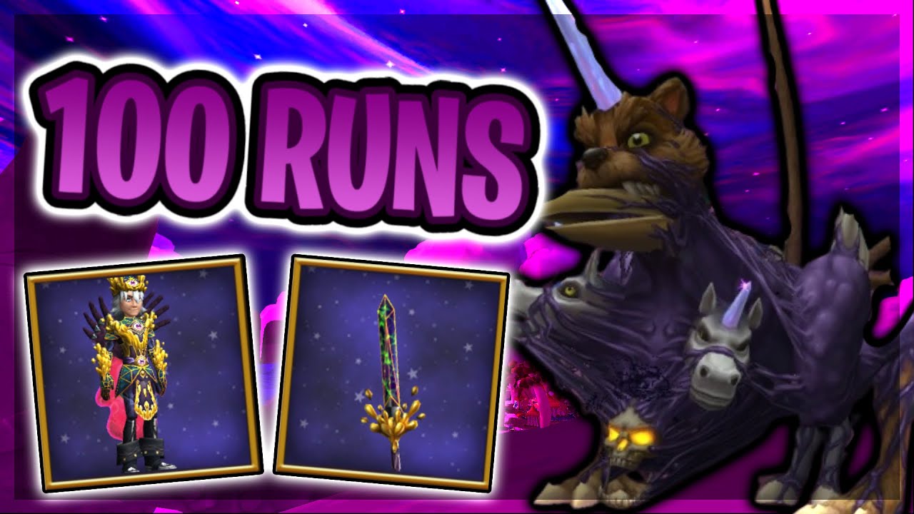 I Beat THE LAST BOSS In Wizard101 100 Times And This Is What I Got...