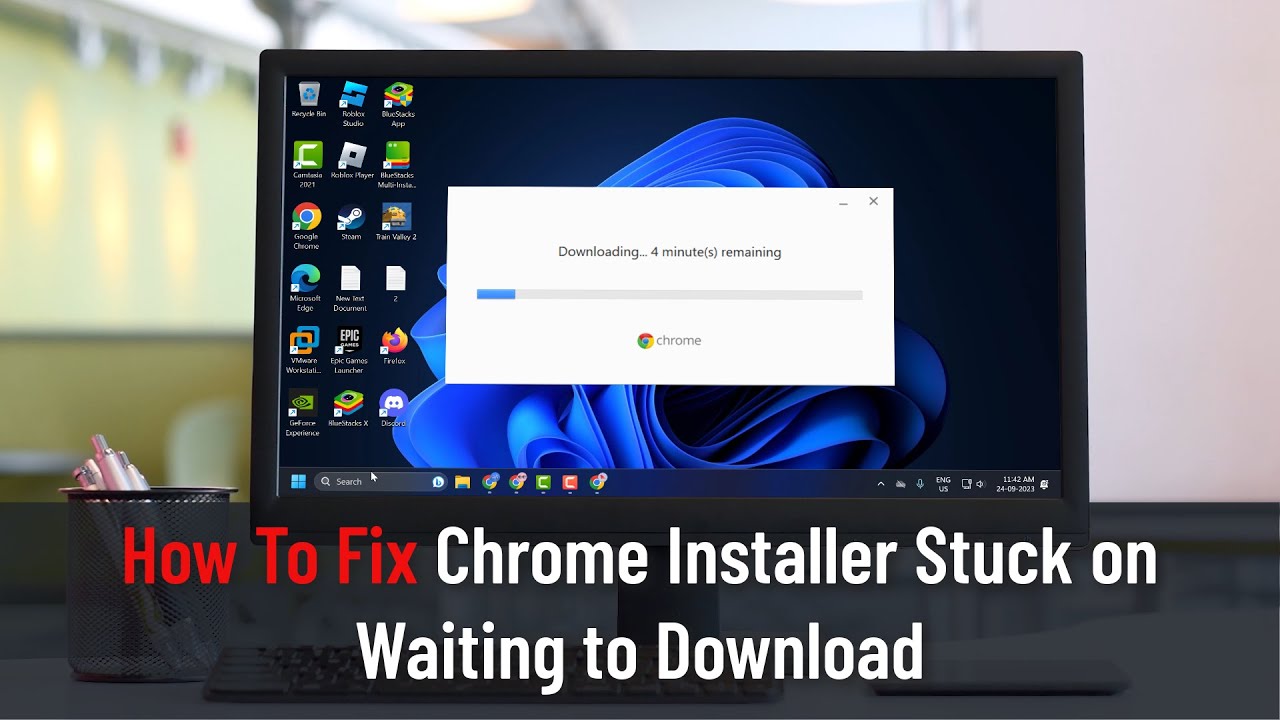 How To Fix Chrome Installer Stuck on Waiting to Download